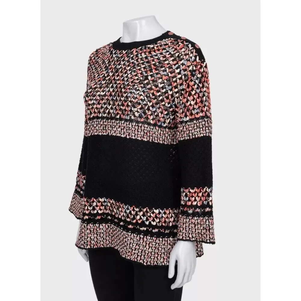 Chanel Loose-Fit Cotton Silk Jumper - FR40 / L